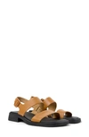 Camper Dana Sandal In Medium Brown