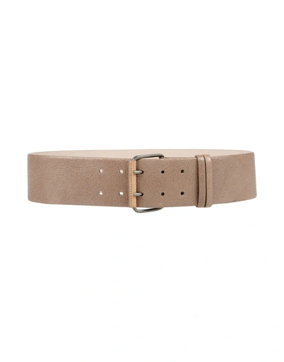 Brunello Cucinelli High-waist Belt In Khaki