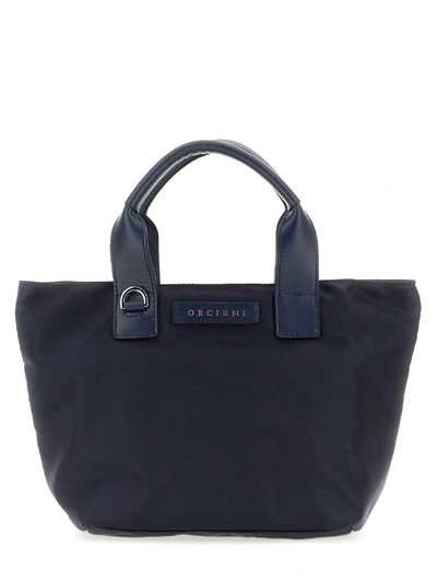Orciani Smart Ecoline Handbag In Bleu