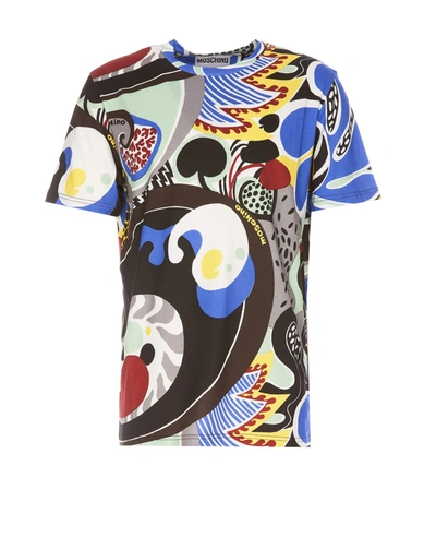 Moschino Psychedelic Print T-shirt In Multicolor