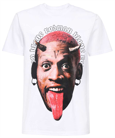 Vlone X Rodman Angel Vs Demon T-shirt In White