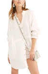 Free People Summer Daydream Tunic Shirt In Ivory