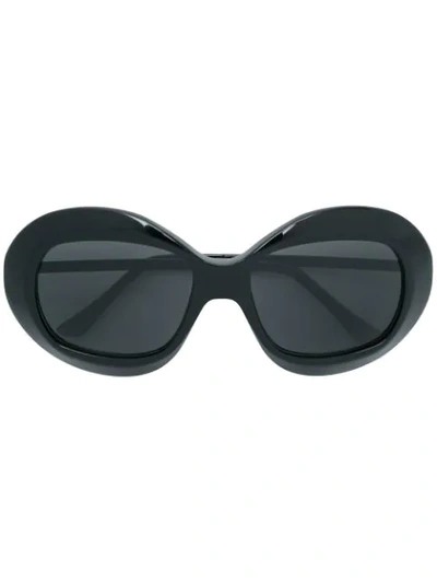 Marni Eyewear Oversized Sunglasses In Black