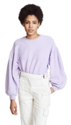 Free People Sleeves Like These Pullover In Lilac