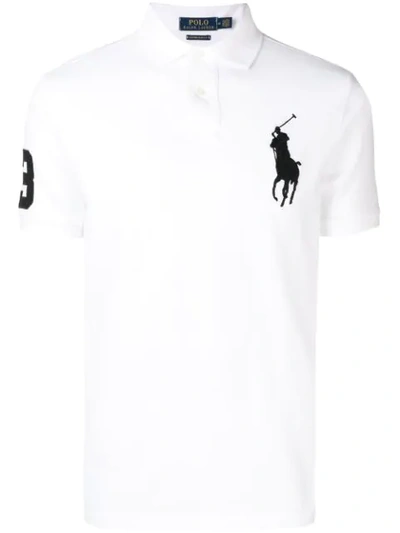Polo Ralph Lauren Contrast Logo T-shirt - White