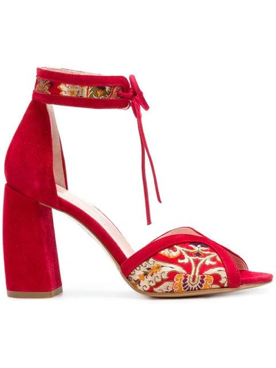 Anna F Embroidered Sandals
