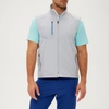 Zero Restriction Z700 Vest In Metallic Silver/peconic Blue