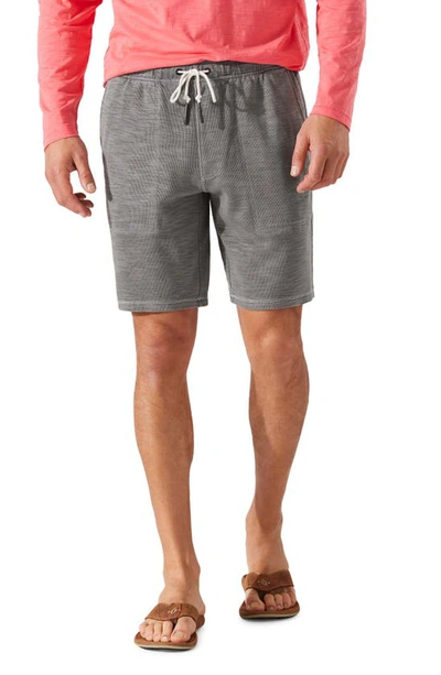 Tommy Bahama Tobago Tie Waist Knit Shorts In Cave