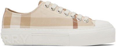 Burberry Jack Low Sneakers In Multi-colored