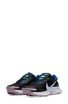 Nike Pegasus Trail 3 Trail Running Shoe In Black/ Light Marine/ Pink