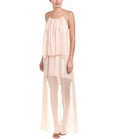 The Jetset Diaries Lanza Maxi Dress In Pink