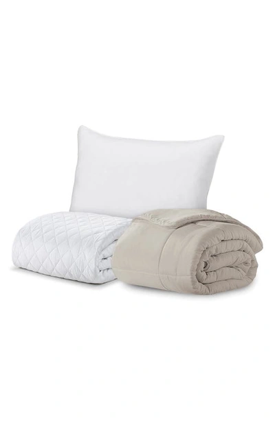 Ella Jayne Home Signature 3-piece Bedding Bundle In Khaki