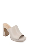 Journee Collection Ezzlynn Platform Mule In Grey