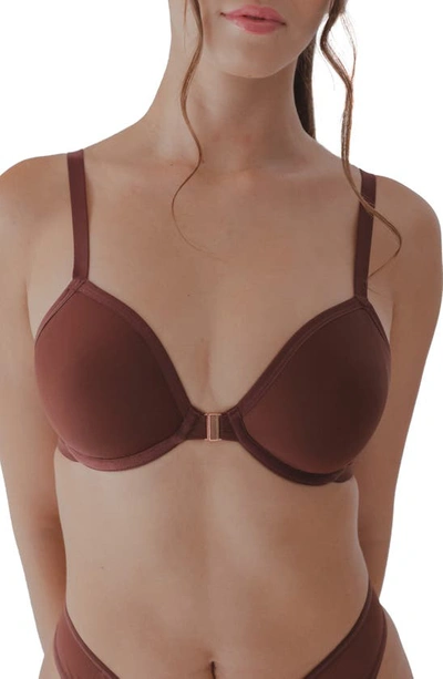 Wherewithal The Anywhere Underwire Front Closure Convertible Bra In Good Night
