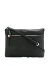 Kate Spade Women's Jackson Street Melisse Leather Crossbody Bag In Black