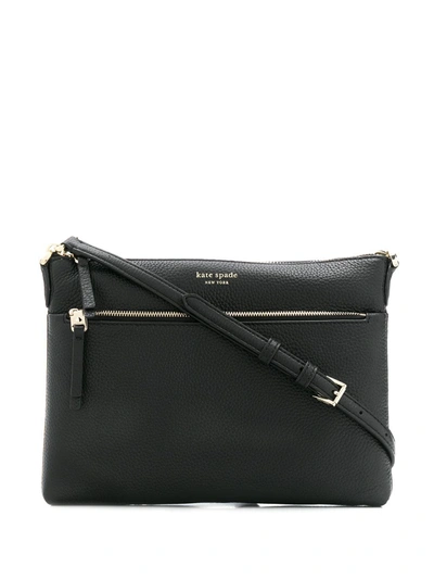 Kate Spade Women's Jackson Street Melisse Leather Crossbody Bag In Black