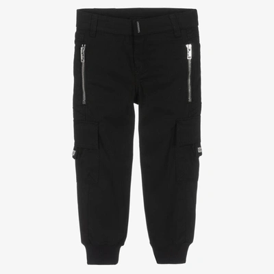 Givenchy Babies' Boys Black 4g Cargo Trousers