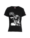 Kenzo Graphic-print Short-sleeve T-shirt In Black