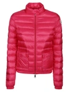 Moncler Lans Puffer Jacket In Fuchsia