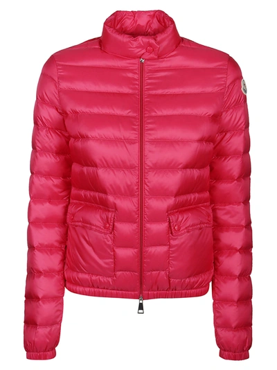 Moncler Lans Puffer Jacket In Red