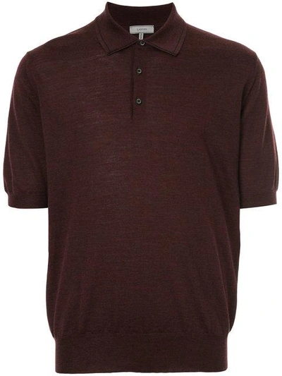 Lanvin Casual Knitted Polo Shirt