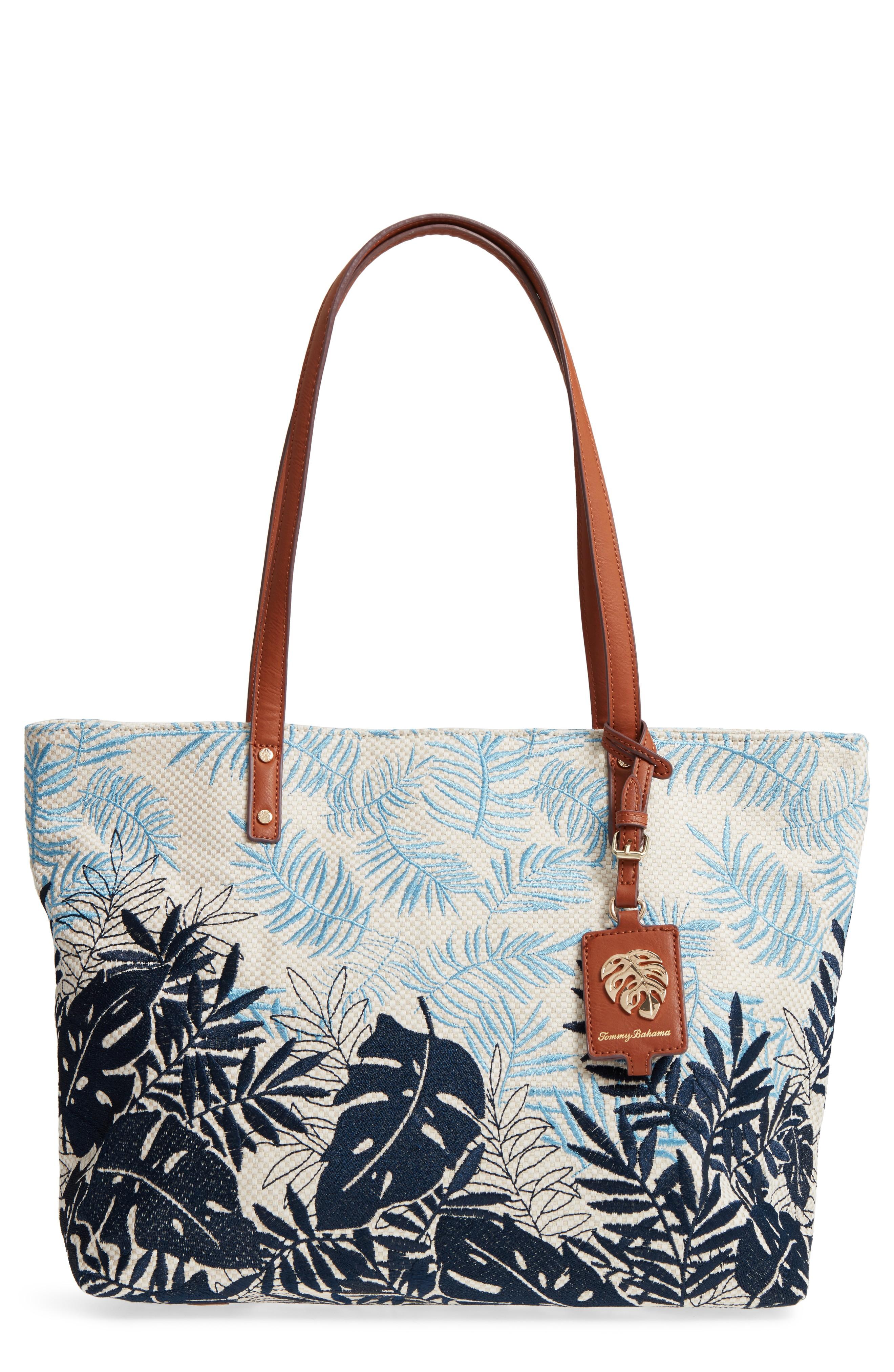 tommy bahama canvas bag