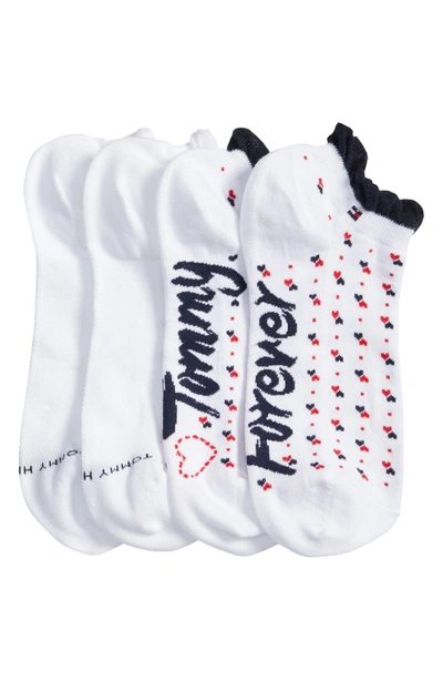 Tommy Hilfiger 2-pack Forever Tommy Low Cut Socks In White