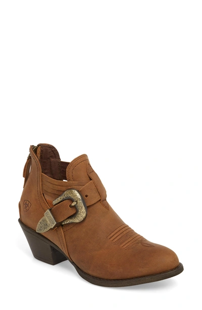 Ariat Dulce Bootie In Tawny Leather