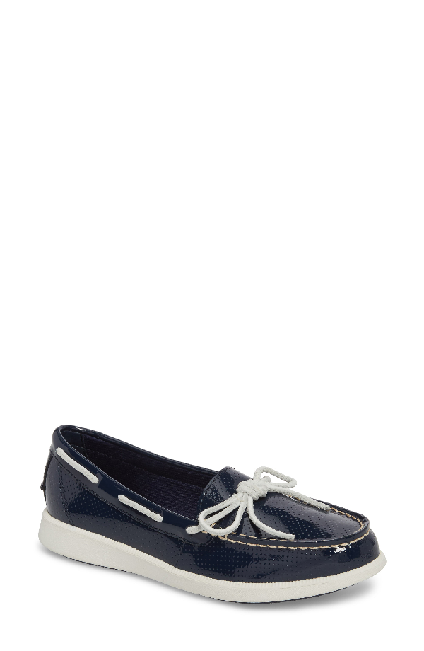sperry patent leather