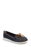 Sperry Oasis Boat Shoe In Navy Canvas