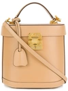 Mark Cross Top Handle Bucket Bag