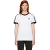 Adidas Originals Adidas Women's Originals 3-stripes T-shirt In White