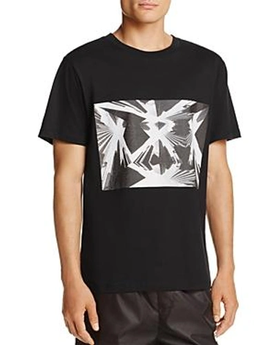 Public School Agano Skyscraper Crewneck Short Sleeve Tee In Black