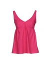 Red Valentino Tops In Fuchsia