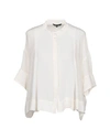 Tara Jarmon Silk Shirts & Blouses In Ivory