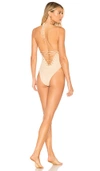 In Your Arms Solar One Piece In Beige