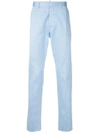 Dsquared2 Straight Leg Trousers In Blue