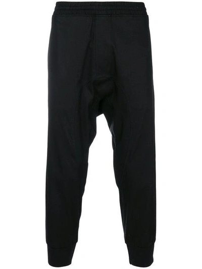 Neil Barrett Cropped Tapered Track Pants