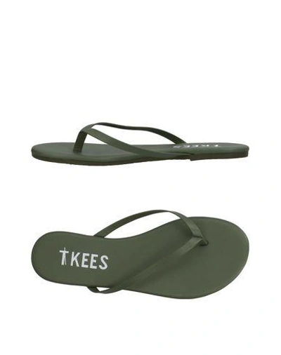 Tkees In Military Green