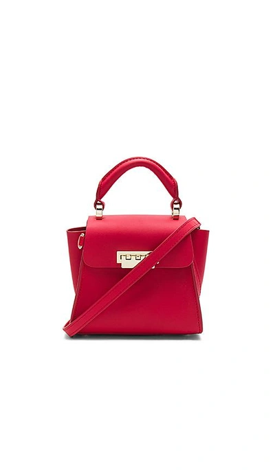 Zac Zac Posen Eartha Iconic Mini Top Handle Bag In Red