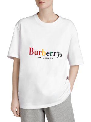 Burberry Printed Oversized Cotton T 