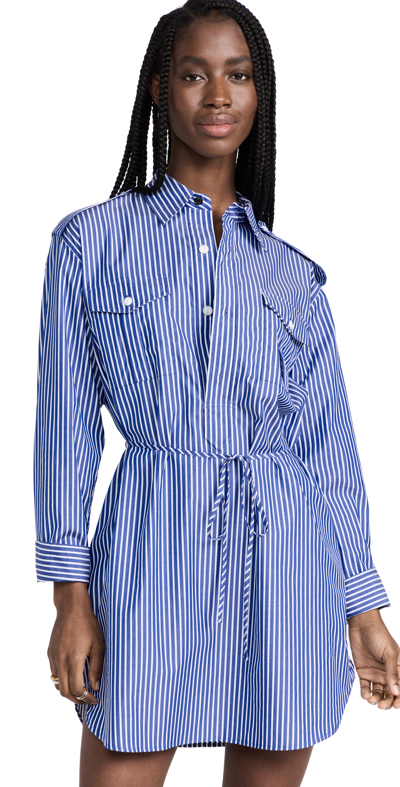 Rag & Bone Nadine Shirtdress In Blue