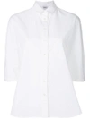 Aspesi Three-quarter Sleeve Shirt In White