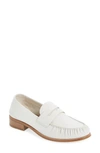 Rag & Bone Women's Sid Stitched Leather Loafers In Antique White