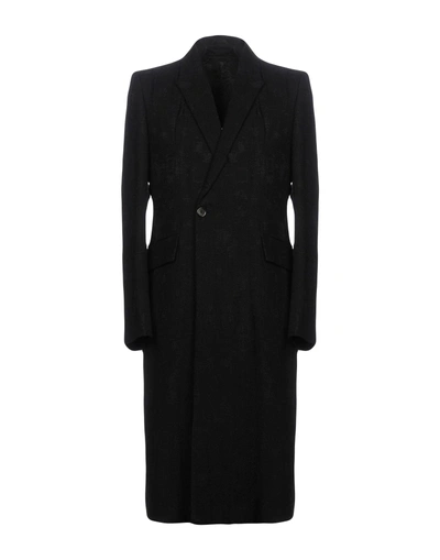 Ann Demeulemeester Coat In Black