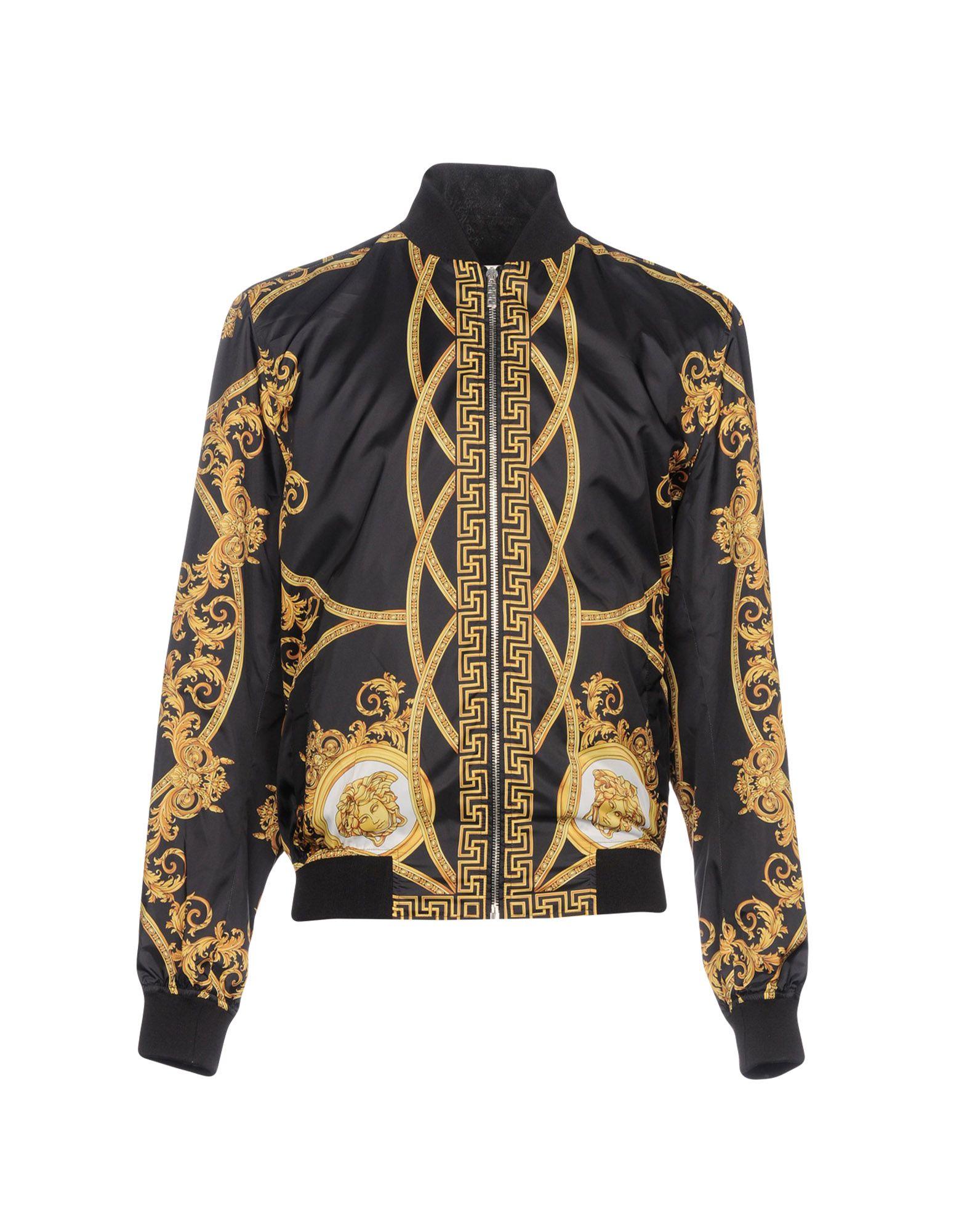 Versace Bomber In Black ModeSens
