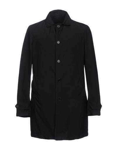 Aspesi Overcoats In Black