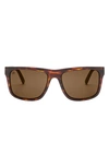 Electric Swingarm Xl 59mm Flat Top Sunglasses In Matte Tort/ Bronze