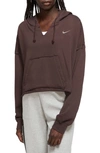 Nike Women's  Sportswear Everyday Modern Over-oversized French Terry Hoodie In Brown