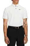 Nike Men's Dri-fit Adv Tour Camo Golf Polo In White